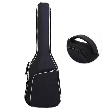 Electric Bass Guitar Bag Padded Backpack Cotton Shoulder Case Thick Protection