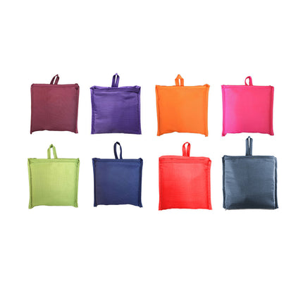 2pcs Foldable Portable Shopping Bags Reusable Eco-Friendly Washable Storage Bags