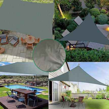 Waterproof Outdoor Shade Sail Garden Sun Canopy UV Protection Patio Awning Cloth