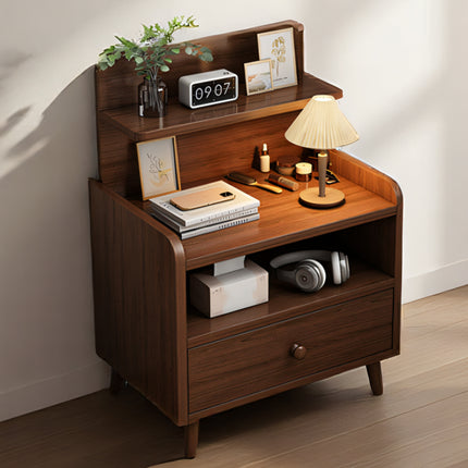 Small MDF Board Nightstand Bedroom Side Table for Bedroom Bedside Storage