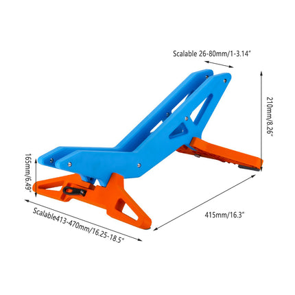 Adjustable Bicycle Parking Rack Stand Road Mountain Bike Floor Storage Holder