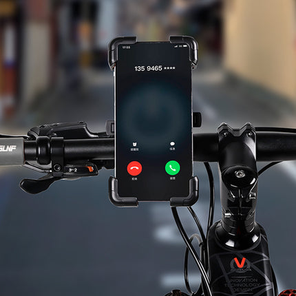 360° Rotation Mobile Phone Holder Handlebar Mount For Motorcycle Bicycle Bike