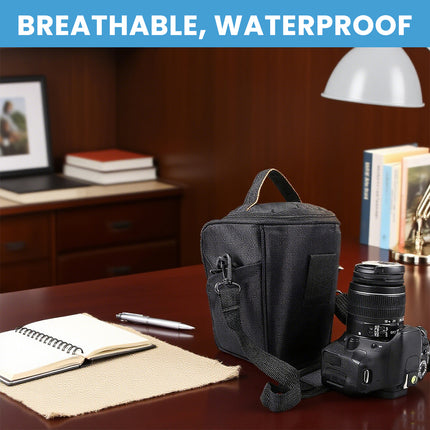 DSLR Camera Bag Triangle Style Mirrorless Cameras Waterproof Shockproof Durable