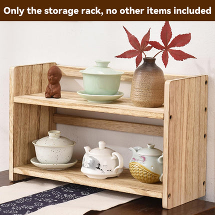 Solid Wood Movable Bookend Storage Decoration For Home Office Desk Shelf Durable