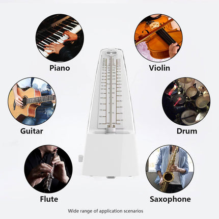 Metronome Standard Universal Mechanical Metronome for Piano Guitar Violin