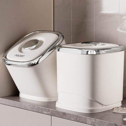 Rotating Rice Bucket Durable Large Capacity for Kitchen Grain Flour Rice Use