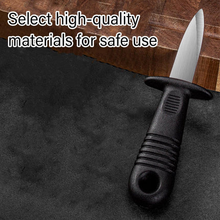 6PCS Stainless Steel Oyster Knife Non Slip Handle Scallop Shell Opener Shucking