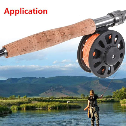 Plastic Front Wheel Fishing Gear Fly Fishing Tool Lightweight Fishing Accessory