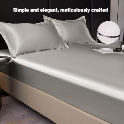 Bed Sheet Set Solid Colour Summer Three Piece Pillowcase Bedding Cover for Home