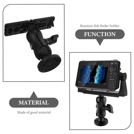 Kayak Fish Finder Mount Base Holder Navigation Bracket Boat Accessory For Marine