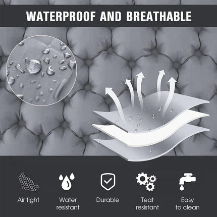 Double Camping Sleeping Pad Self Inflating Thick Air Bed Mattress Outdoor Hiking