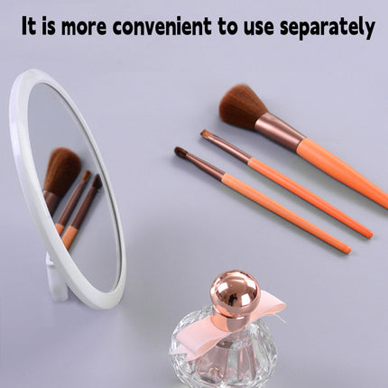 Multifunctional 360 Degree Rotating Folding Makeup Mirror Compact Cosmetic Mirror