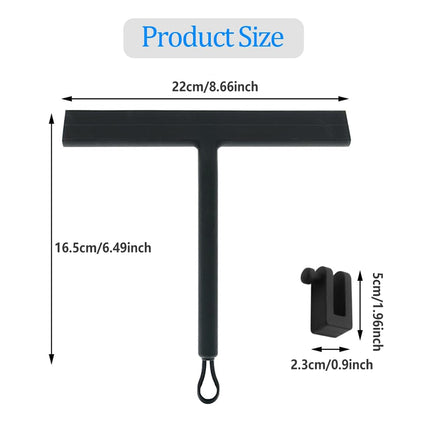 Shower Squeegee Bathroom Screen Glass Window Cleaning Wiper Home Cleaner Blade