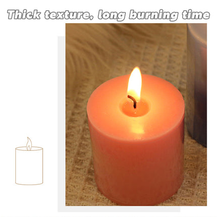 Classic Simple Cylindrical Scented Candles for Home Use Aromatherapy Decoration