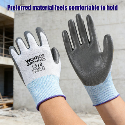 N518 Work Gloves Touch Screen Non Slip Wear Resistant Safety Labor Protection