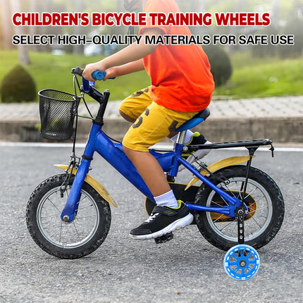 Kids Bicycle Training Wheels Set High-Quality Safety Balance Adjustable Height