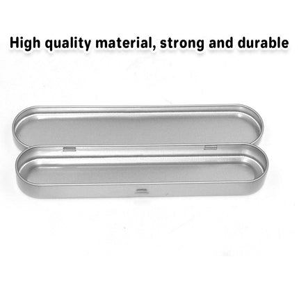 20PCS Metal Pencil Box Storage Case Tin Pen Holder Durable Packaging Organizer
