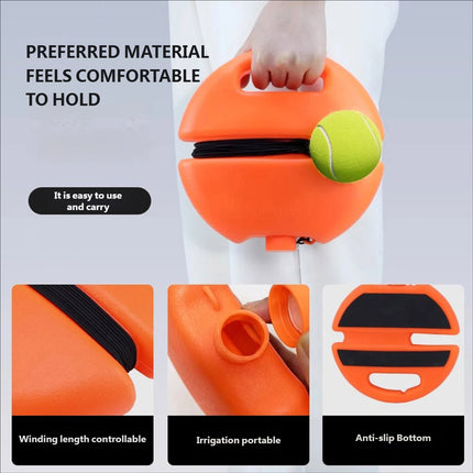 Tennis Trainer Rebound Ball Solo Practice Tool For Beginners And All Ages
