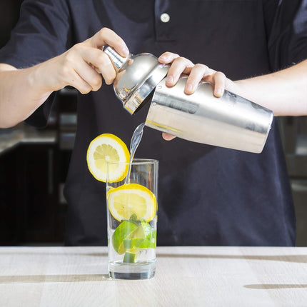 Cocktail Shaker Set Bar Tools Stainless Steel Mixing Glasses Drink Shaker Cups