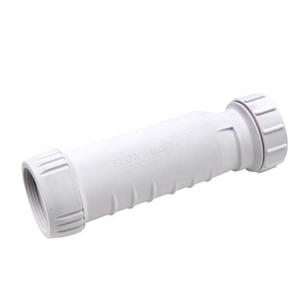 White Waterless Self Sealing Waste Valve Inline Trap Bath Basin For Caravan RV
