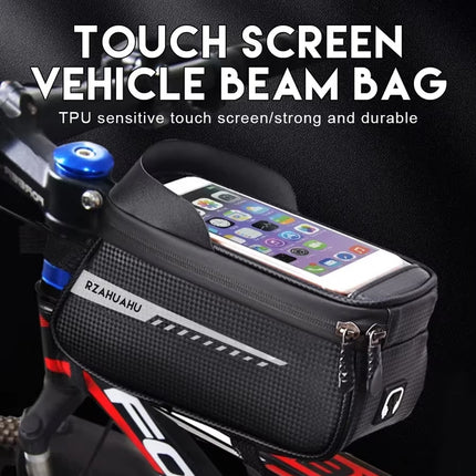 Waterproof MTB Top Bag Universal Shockproof Touchscreen Phone Case Pouch Cycling