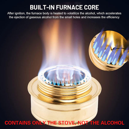 Portable Alcohol Stove Outdoor Alcohol Stove Liquid Alcohol Gasification Stove