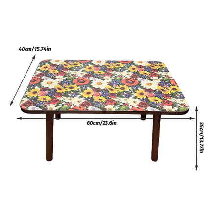 Mandala Style Side Table Small Flower Table Universal Type Durable Space-Saving