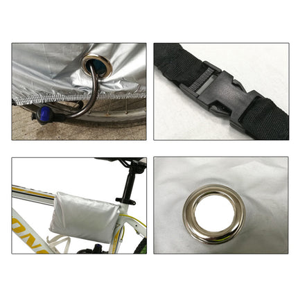 Large Bikes Cover Outdoor Rain Sun Protector for Bicycle Dustproof Waterproof