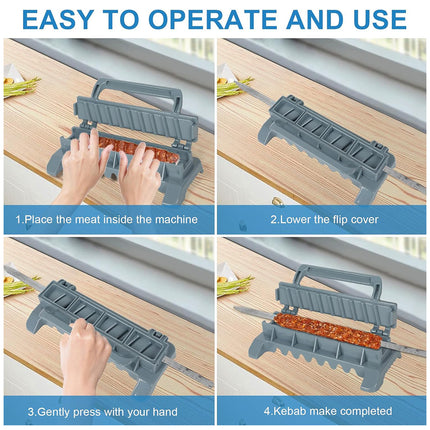 Foldable Barbecue Mold Grill Accessories Non Stick Heat Resistant Durable