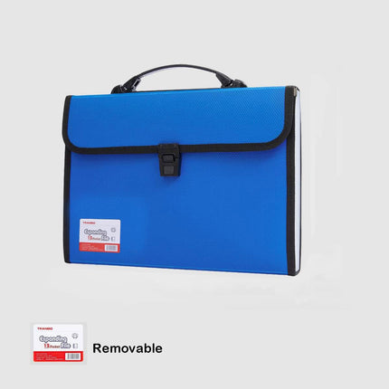 Expanding File A4 13 Pocket Document Organiser Paper Storage Wallet Folder