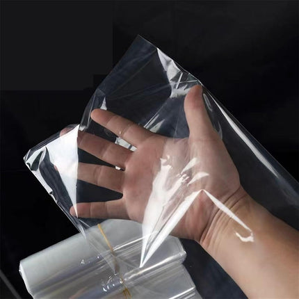 100/200PCS POF Clear POF Heat Shrink Bags for Packaging Sealing Use
