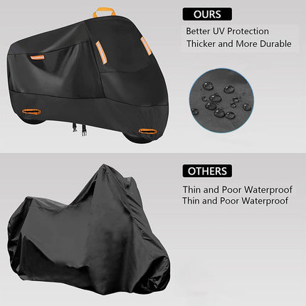 Motorcycle Cover Universal Waterproof Dustproof Bike Cover Outdoor Protection