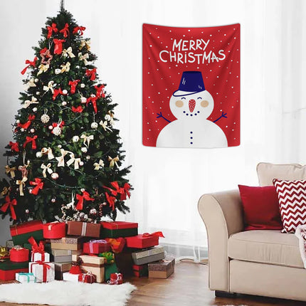Christmas Line Hanging Cloth Bed Hanging Cloth Background Wall Cloth 100x70cm
