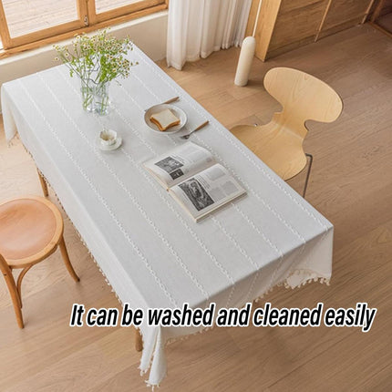Rectangular Tablecloth Home Dining Table Cover Coffee Table Cloth Waterproof