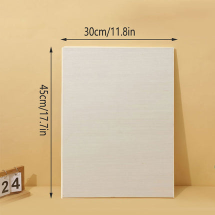 Drawing Board Set 4PCS Wooden Sketch Boards Artist Painting Panels For Studio