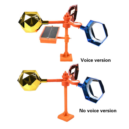 Solar Bird Repeller with 360-Degree Rotation Reflective Rainproof