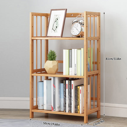 Simple Bookshelf Floor Rack for Home Office Living Room Assembly Students