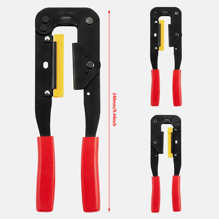 IDC Crimping Plier Tool For Flat Ribbon Cable Connector Installation PC Repair