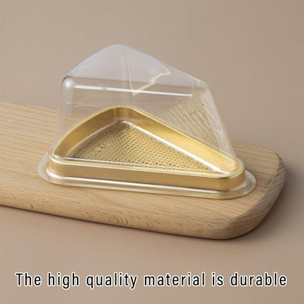100pcs Triangle Cake Boxes for Bakery Packaging Pastry Gift Boxes for Parties
