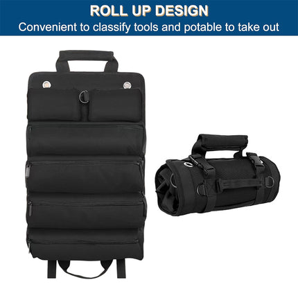 Portable Car Hardware Tool Kit Durable Oxford Bag for Vehicle Emergency Repair