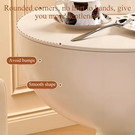 Plastic Bedside Table Sofa End Table Storage Rack Movable Coffee Table Mini Bear