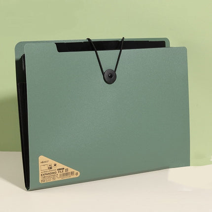 8 Cell File Folder Organizer Bag Test Paper Storage Document Holder School Office