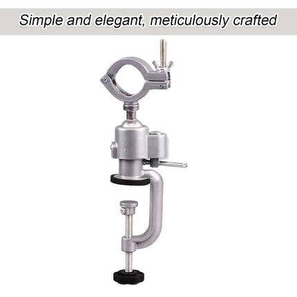 Rotary Bench Vice Mini Drill Clamp Universal Holder Workshop Bracket
