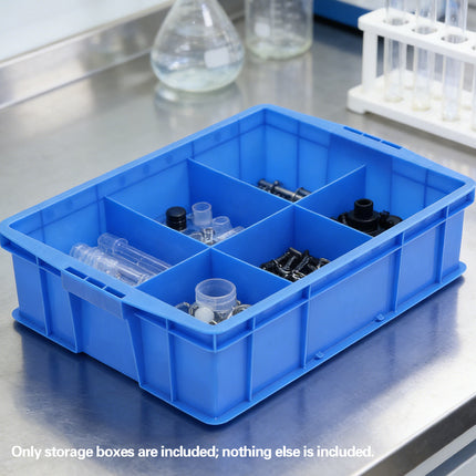 Thickened Plastic Storage Box 3/6 Compartments Storage Box for Hardware Tools