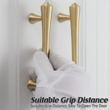 Wardrobe Pure Copper Handle Light Luxury Gold Modern Cabinet Drawer Door Pull