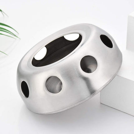 2PCS Portable Practical Stainless Steel Alcohol Stove Outdoor Stove for Camping