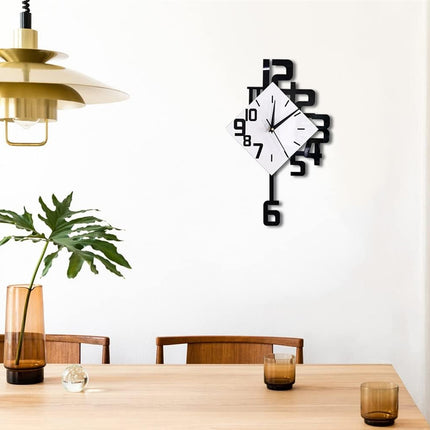 Personalized Digital Clock Creative Decorative Wall Clock Home Modern Decor