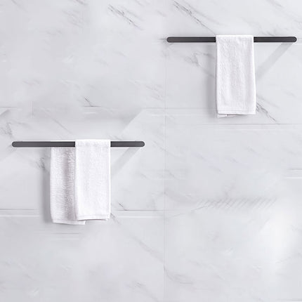 Bathroom Towel Rack Wall Mounted Stainless Steel Bath Towel Holder For Storage