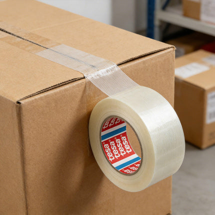 Transparent Packing Tape 2.5cm x 50m High Tack Abrasion Scratch Resistant