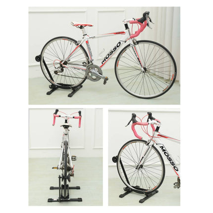 Single Pole Fold Bike Parking Rack Portable Floor Stand